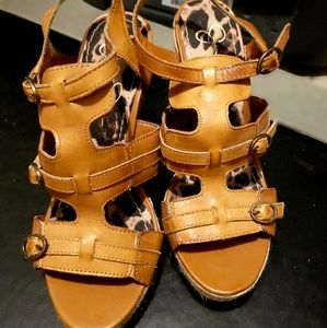 Jessica Simpson Mack Wedge Strappy Sandals